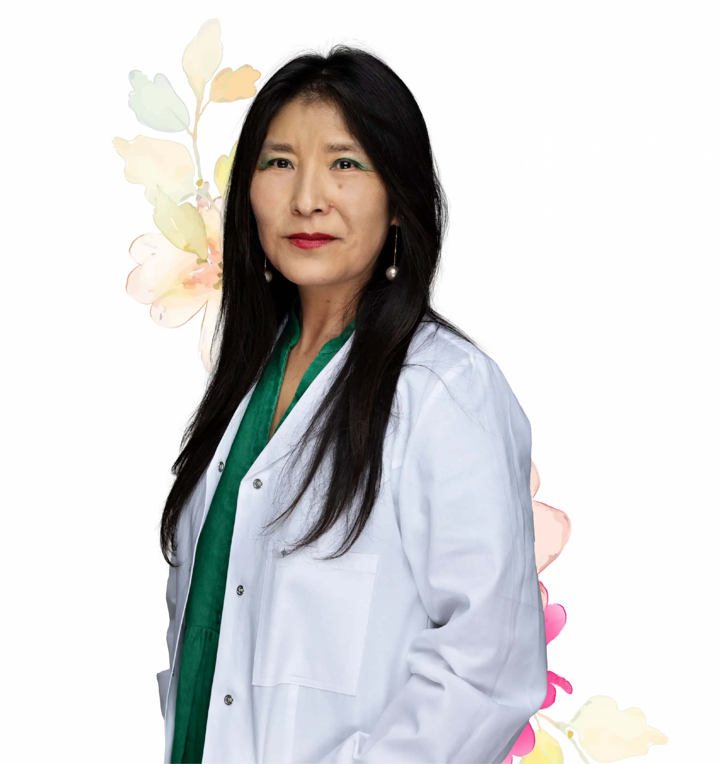 Dr Ke Liu mit weißem Arztkittel